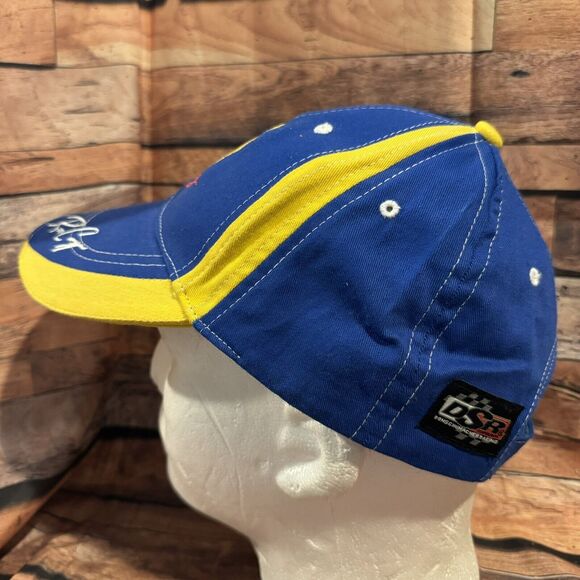 NAPA Racing Baseball Hat Cap Blue Yellow Adjustable Strapback NASCAR NHRA Fan - Picture 4 of 7